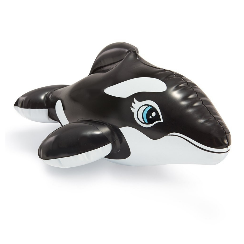 Juego Piscina Inflable Mini Ballena Puff 'n Play-0