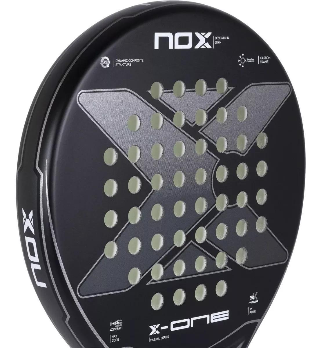 Pala Padel Nox X-one 2023 Casual Series Negra-2