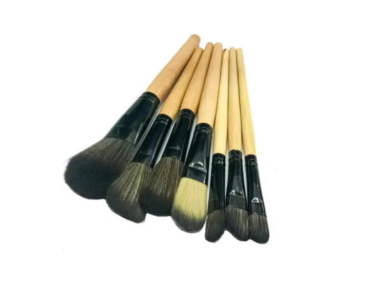 Set 32 Pinceles Y Brochas Maquillaje + Bolso Organizador-3
