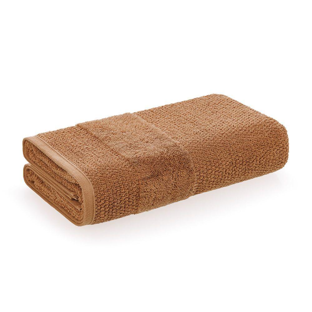 Toalla de baño Karsten Atuale 450gr 70 x 140 cm Avellana-0