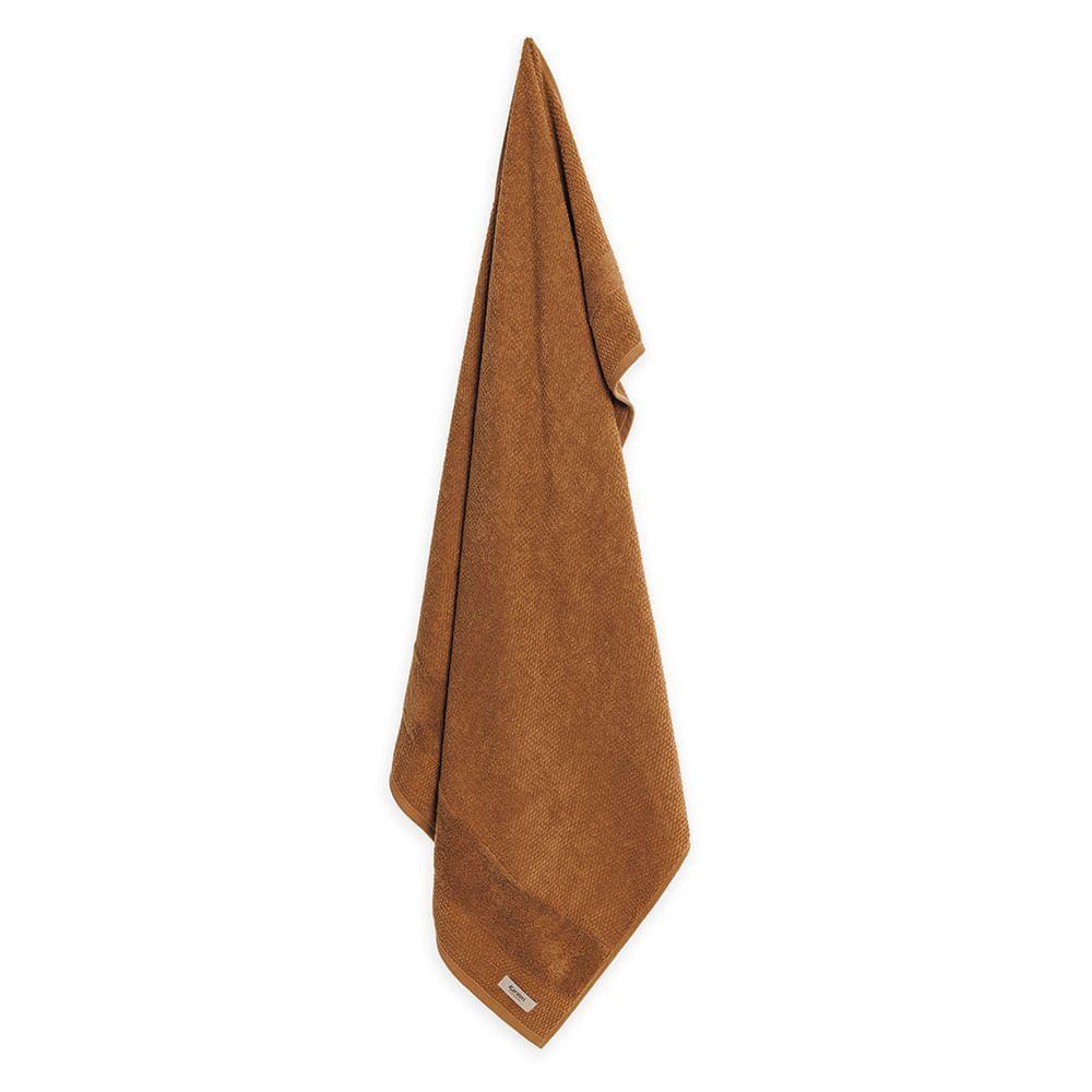 Toalla de baño Karsten Atuale 450gr 70 x 140 cm Avellana-1