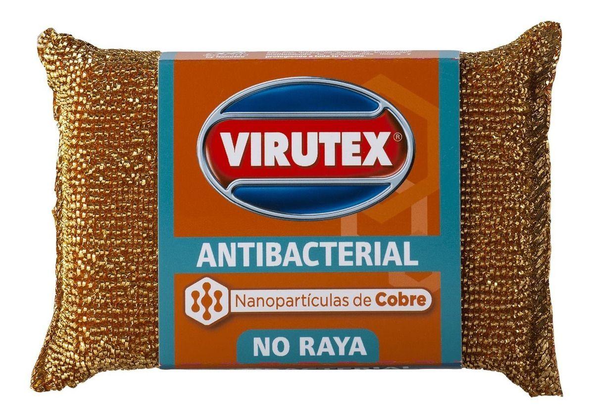 Esponja Antibacterial Cobre Virutex 1 Un-0