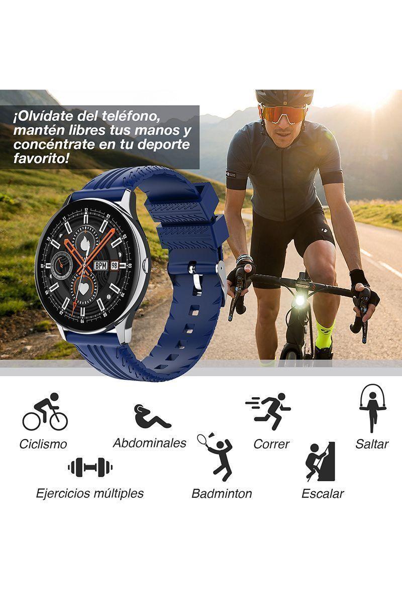 Reloj Inteligente Smartwatch S8 Azul-3