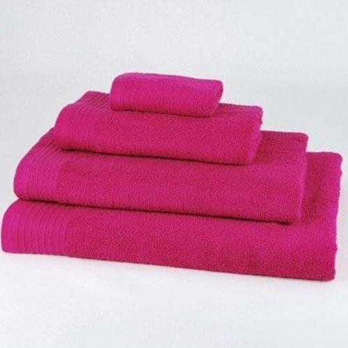 Juego De Toallas Fucsia 450 Grs/m2 (baño Y Mano)-0