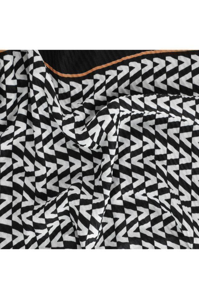 Pañuelo Geometric Negro i-D-2