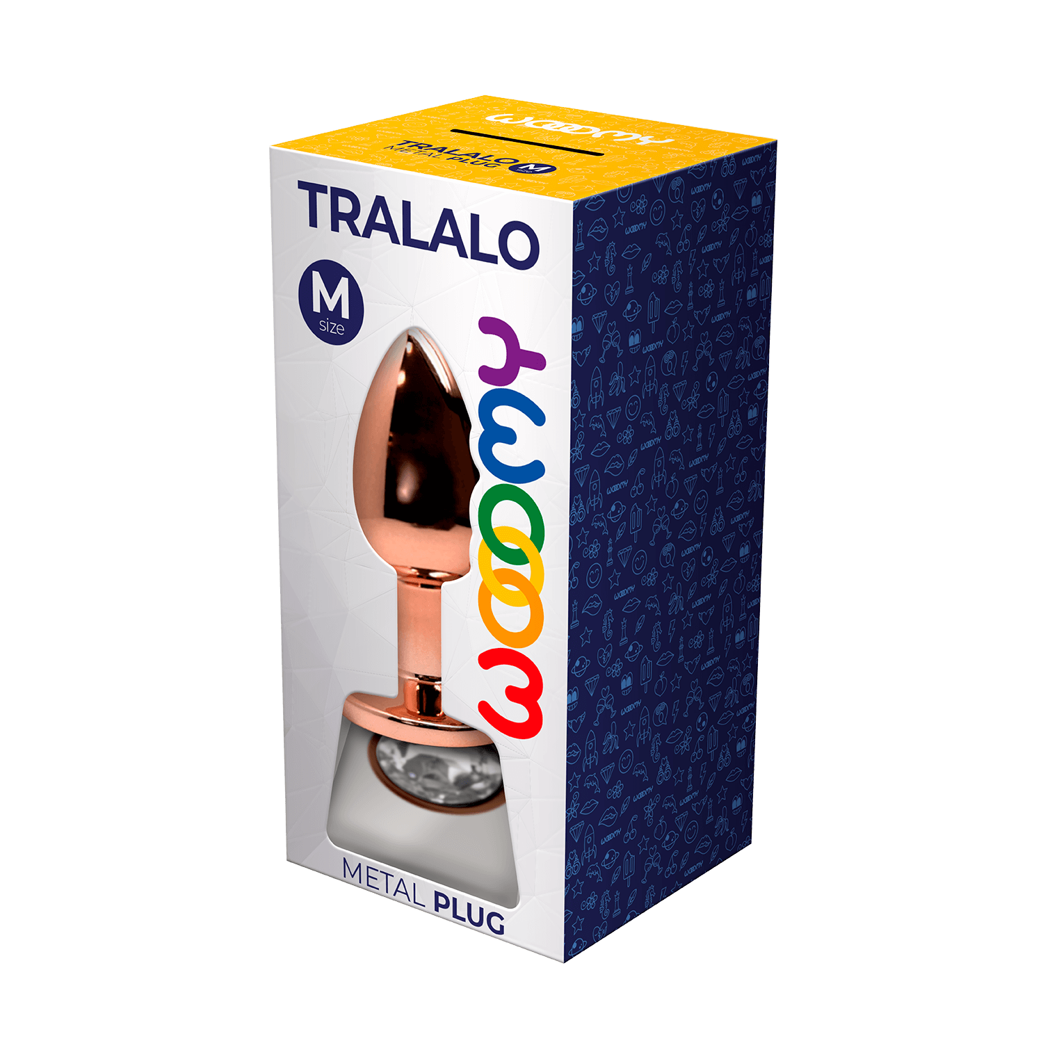 Plug Anal Metálico Wooomy Tralalo-2