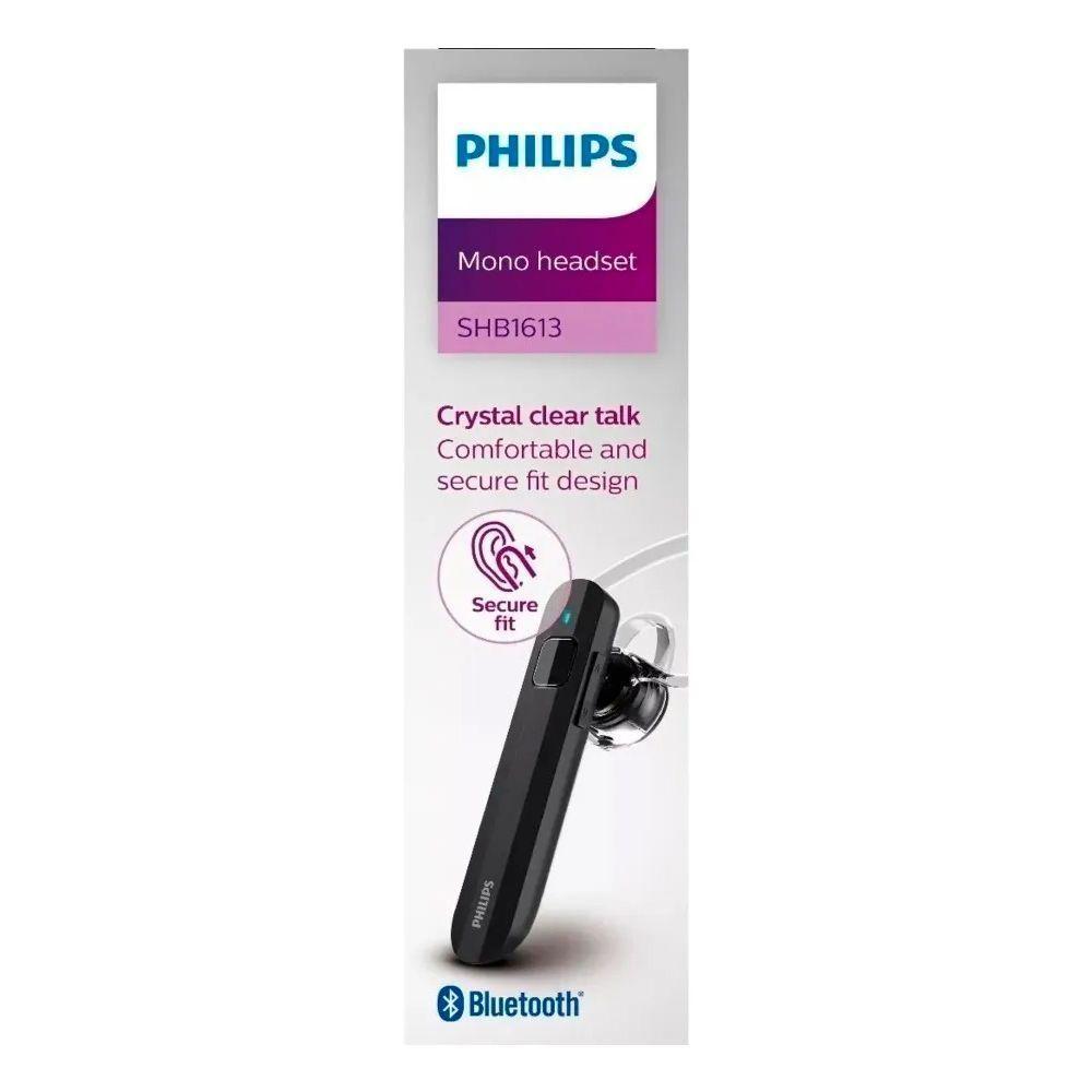 Manos Libres Philips Bluetooth 1613 Negro-1