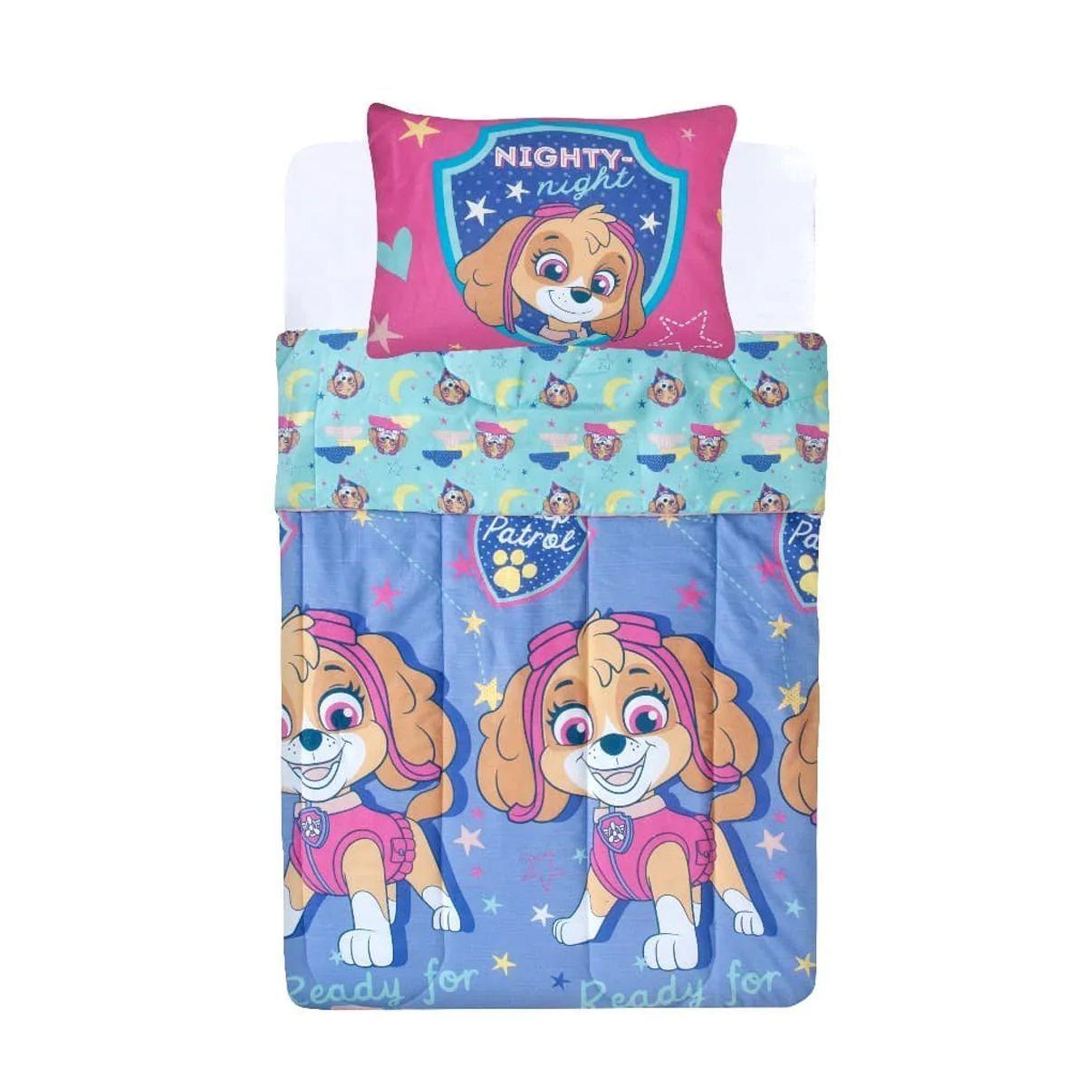 PAW PATROL - PLUMON REVERSIBLE - SKYE - READY FOR BED - 1.5 PLAZA - WINDSOR-3