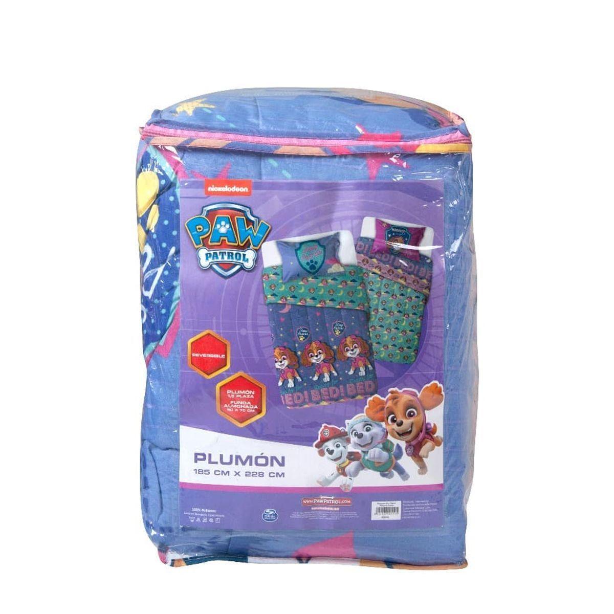 PAW PATROL - PLUMON REVERSIBLE - SKYE - READY FOR BED - 1.5 PLAZA - WINDSOR-4