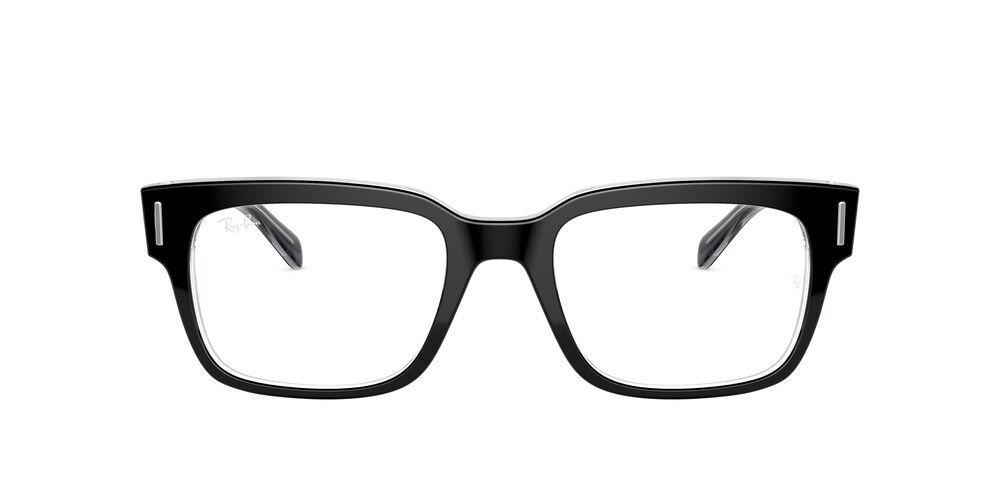 Lentes Ópticos Ray-Ban RX5388 Jeffrey Negro Hombre-0