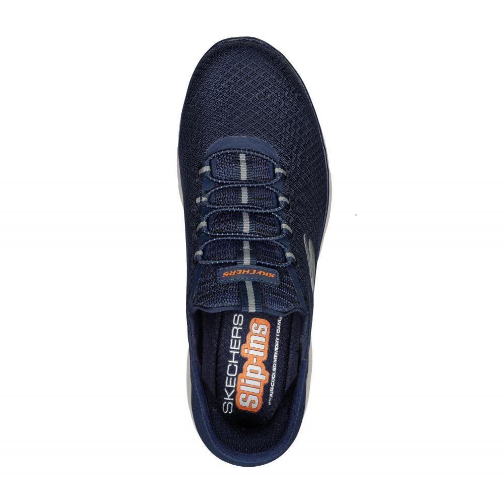 Zapatilla Hombre Summits Azul Skechers-1