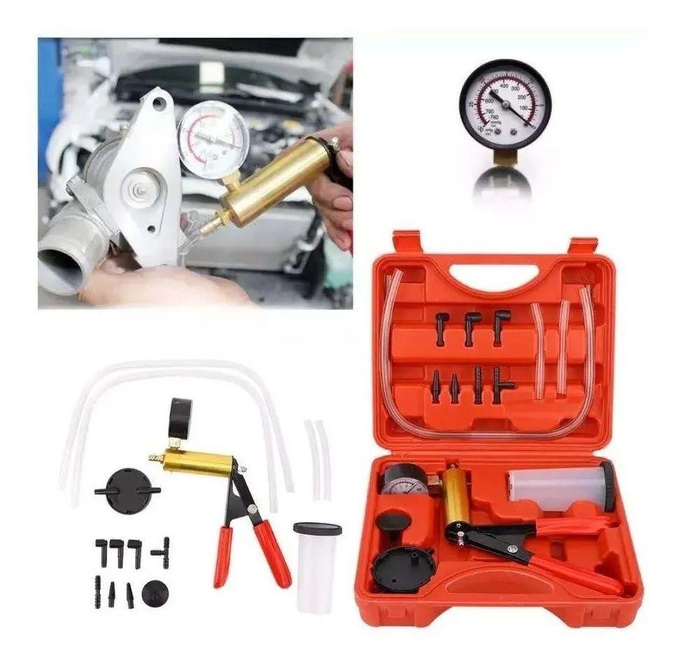 Kit Bomba Purgador Sangrador De Frenos De Vacio-5