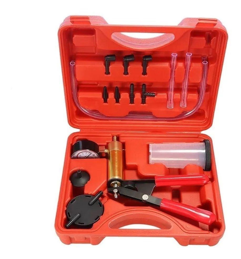 Kit Bomba Purgador Sangrador De Frenos De Vacio-0