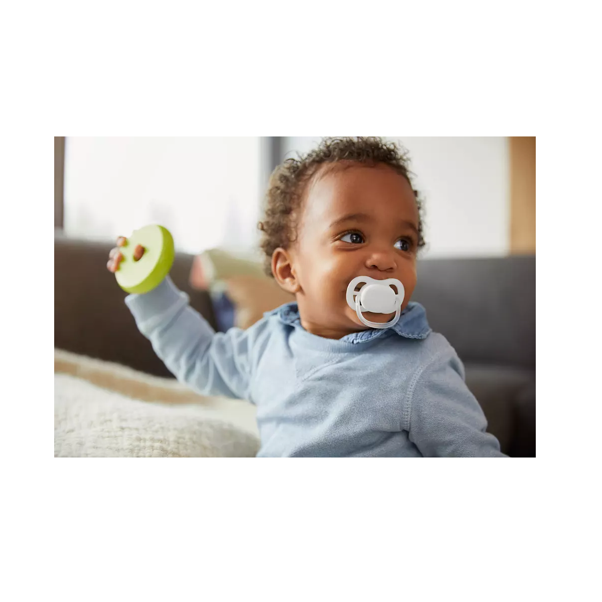 Chupete Ultra Air Blanco 0 a 6 meses-1