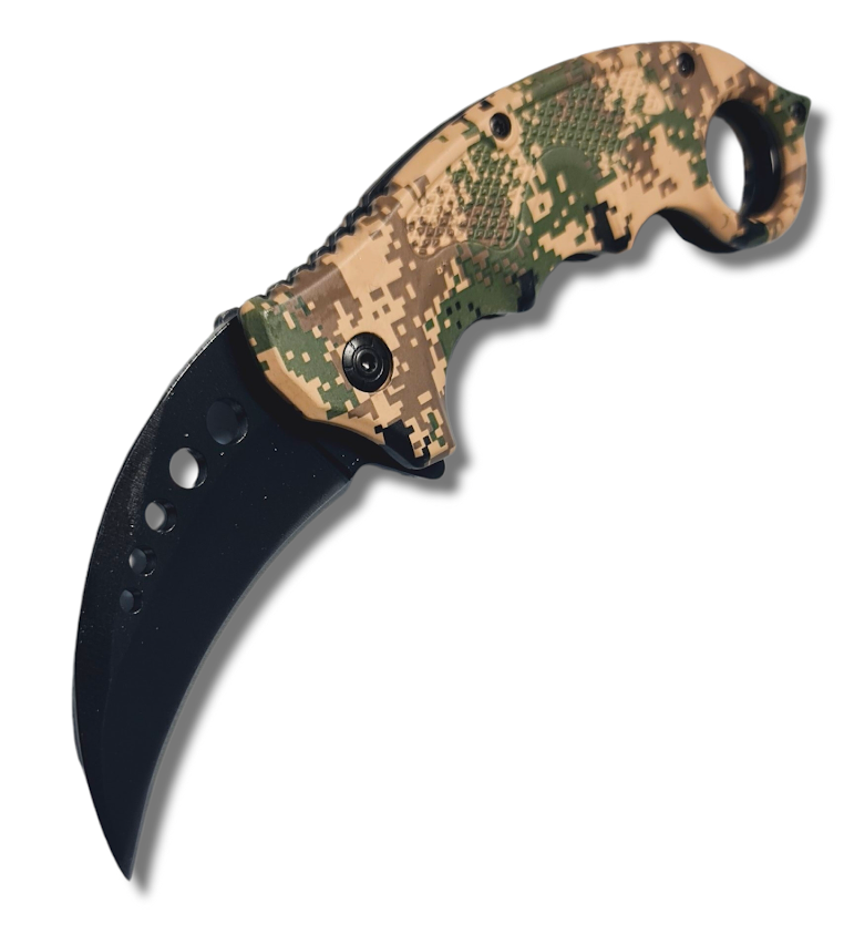 Karambit Tormenta Del Desierto Retractil Am21-1
