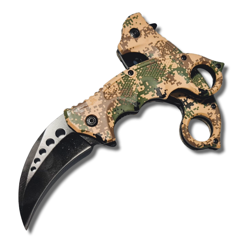 Karambit Tormenta Del Desierto Retractil Am21-4