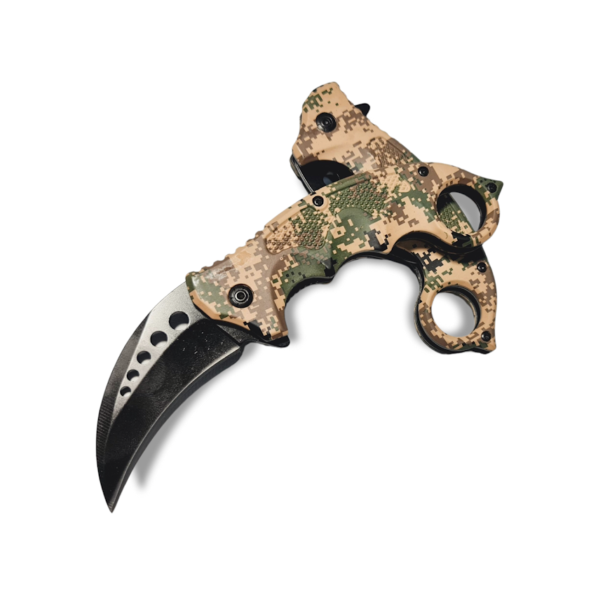 Karambit Tormenta Del Desierto Retractil Am21-2