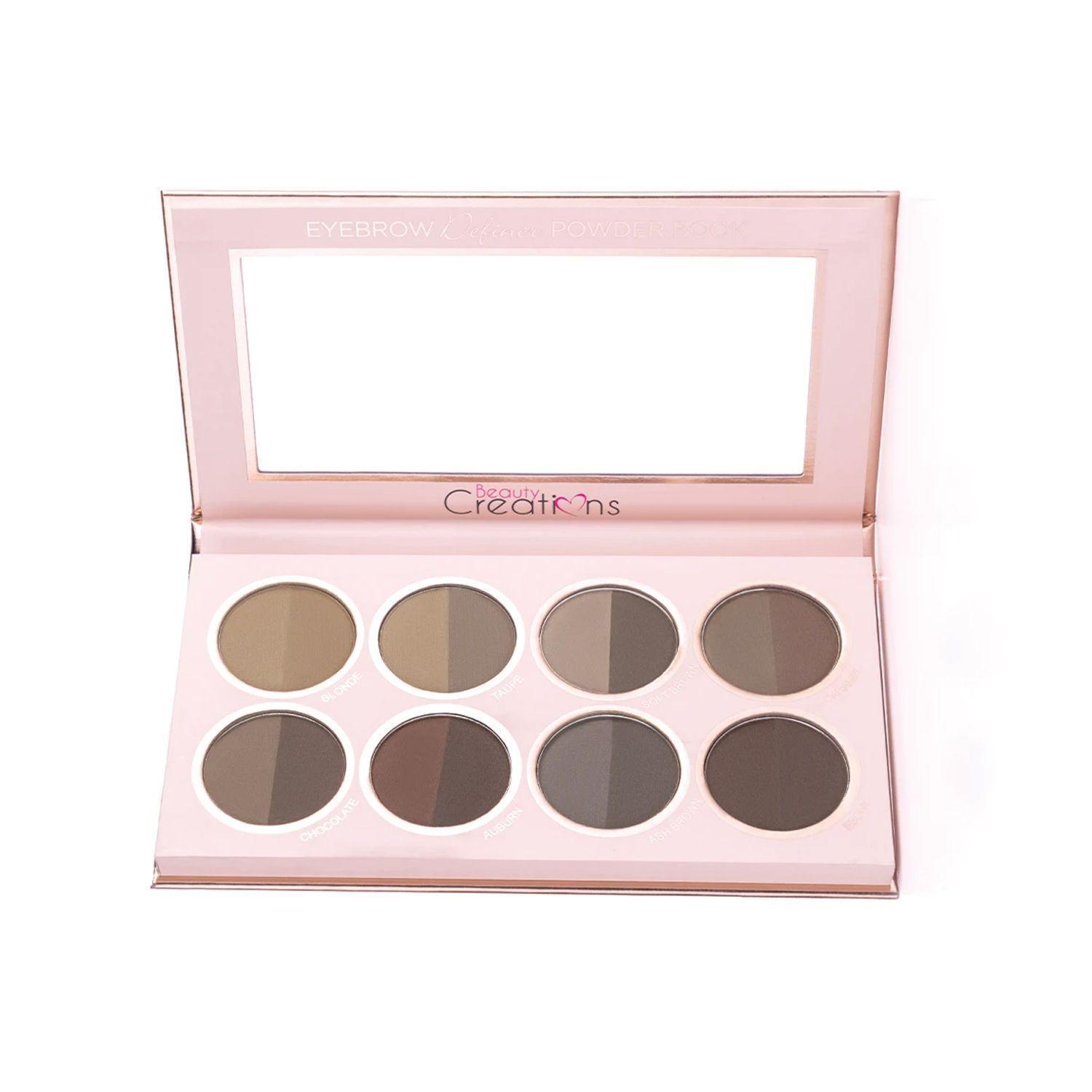 Paleta Definidor de Cejas "Powder Book" de Beauty Creations-0
