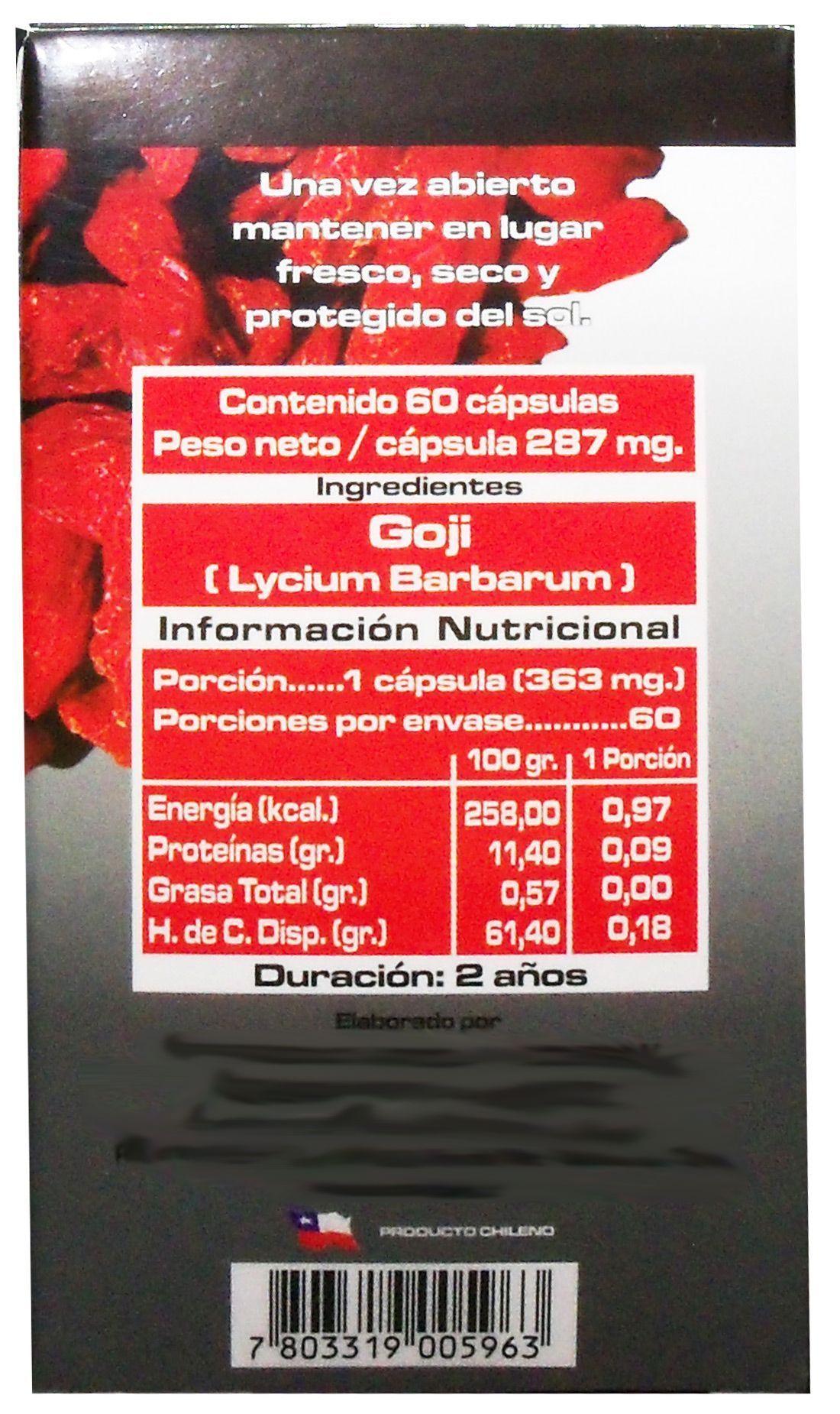 3 X AURA VITALIS GOJI 287 MG 60 CAPSULAS-3