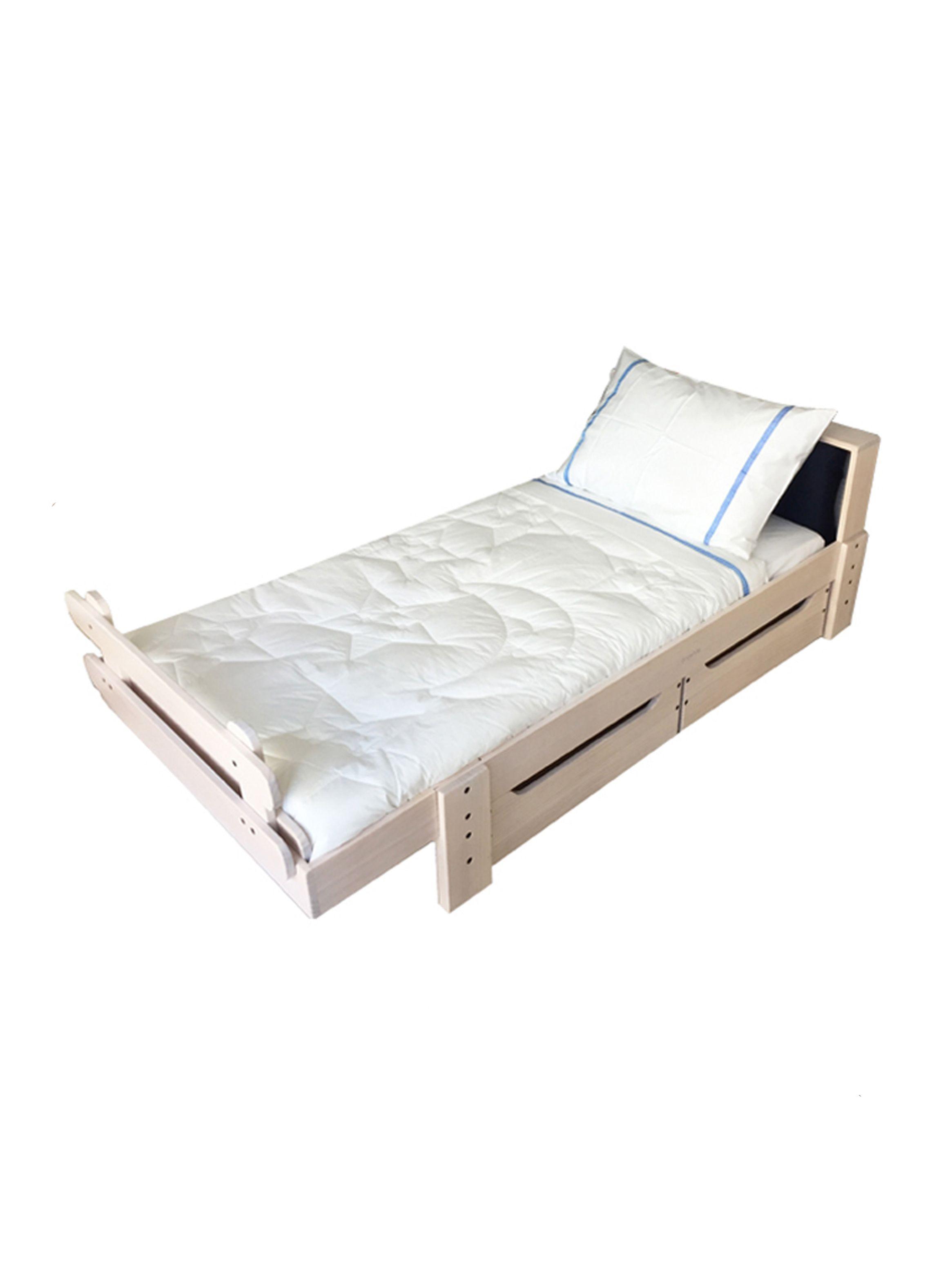 SÁBANAS cuna/cama infantil 300 HILOS para colchón 154x77x18-Azul-0