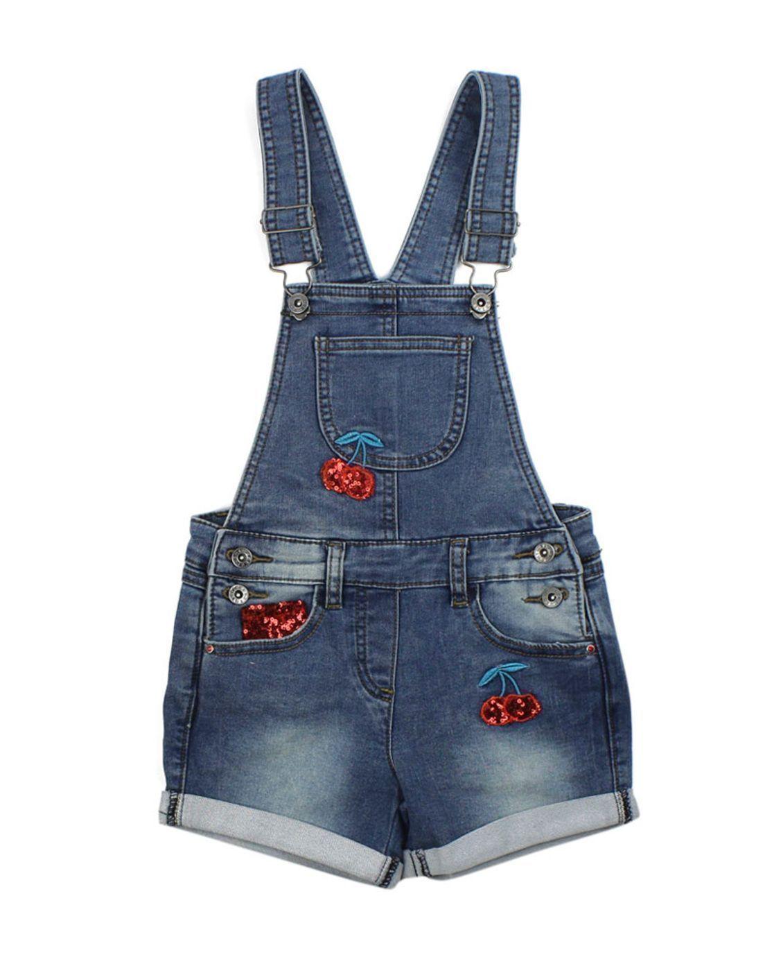 Jardinera Kids Niña Jogg Denim #Denimlife Ficcus-0