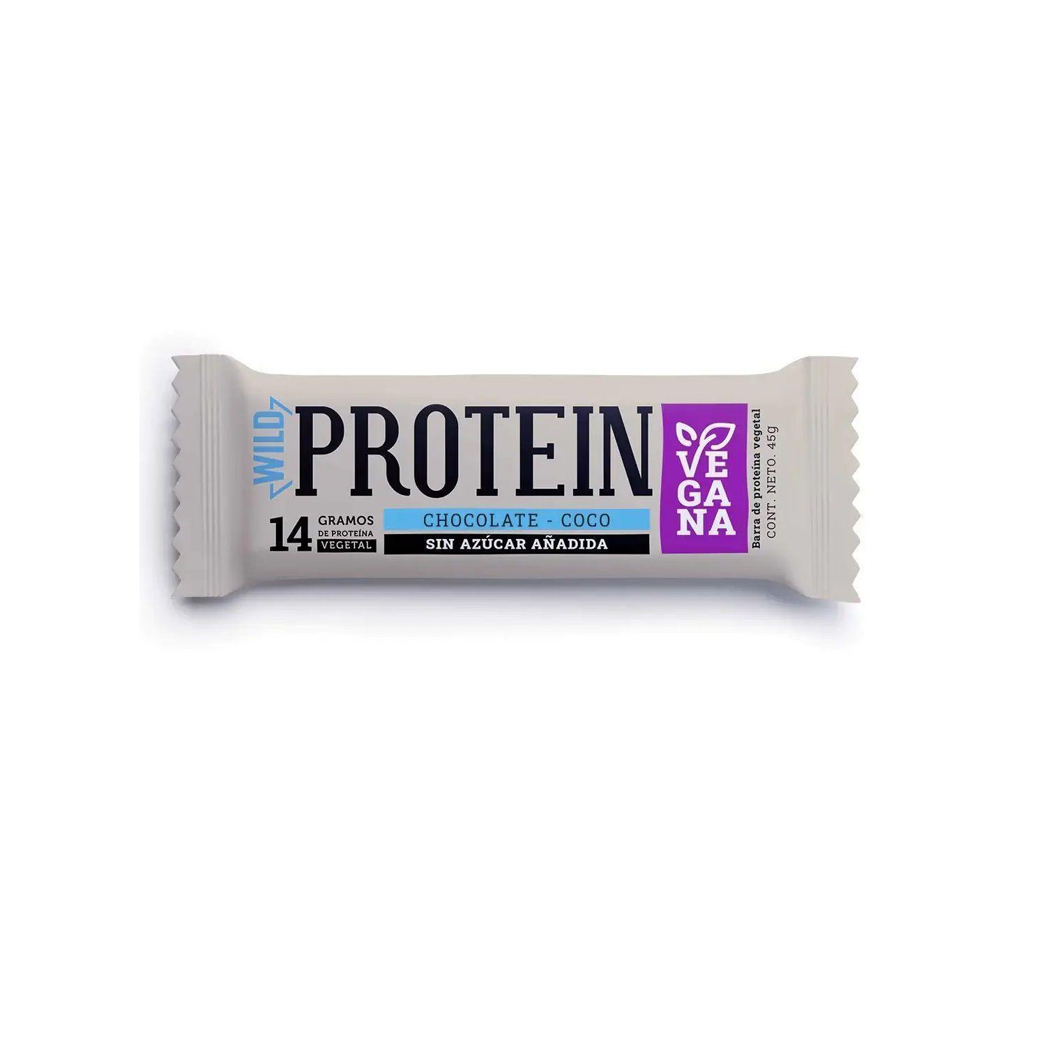 Wild Protein Vegana 16 U Chocolate Coco 14grs-1