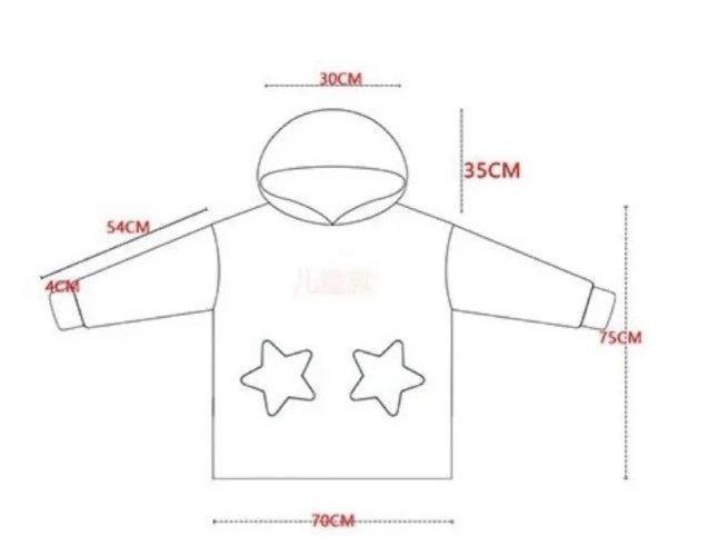 Polerón Palta De Polar Con Capucha Y Bolsillos Para Niños-1