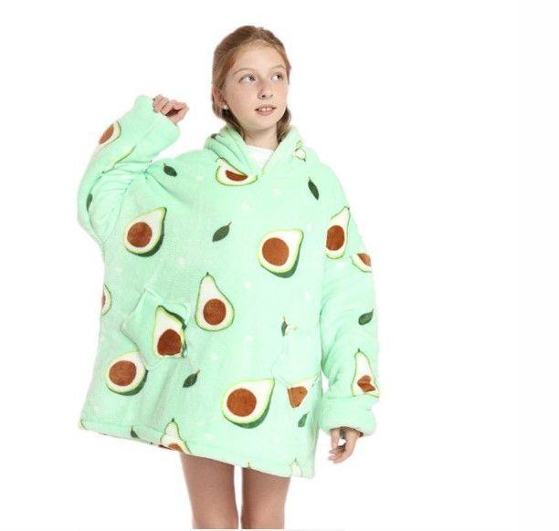 Polerón Palta De Polar Con Capucha Y Bolsillos Para Niños-0