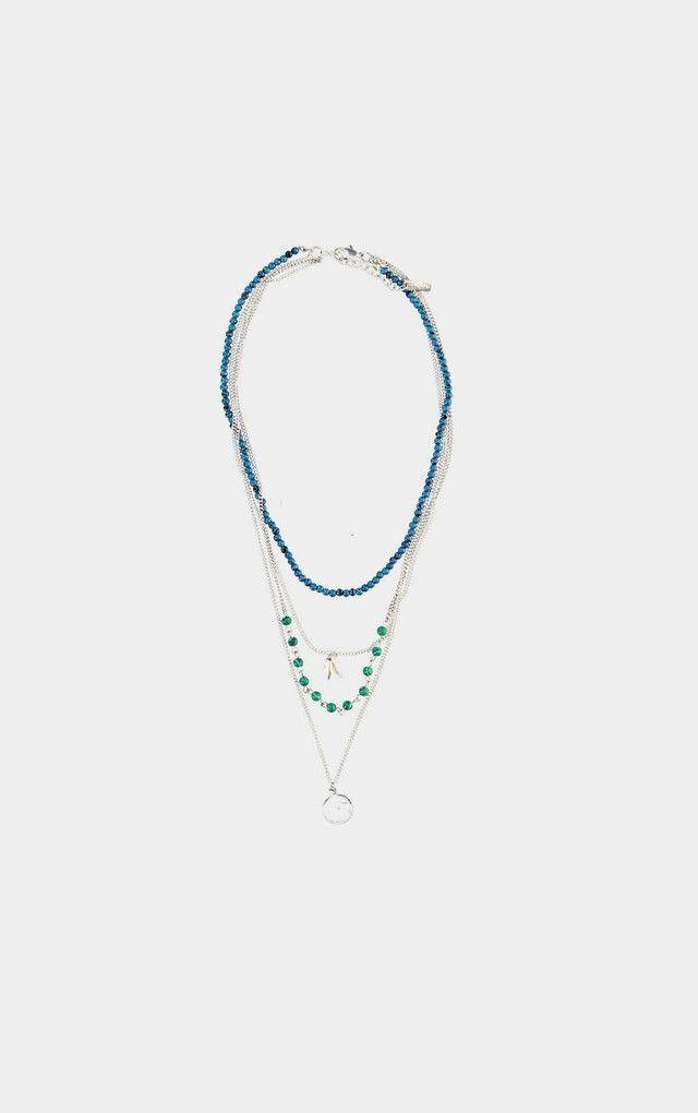 Collar Corto Infinity Azul Humana-0