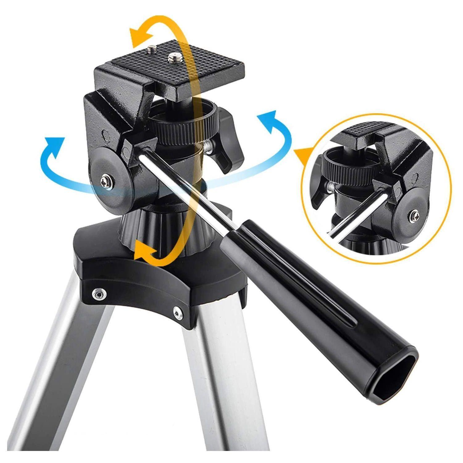 Telescopio Astronómico Portátil Con Trípode Lente óptica 70 mm-6