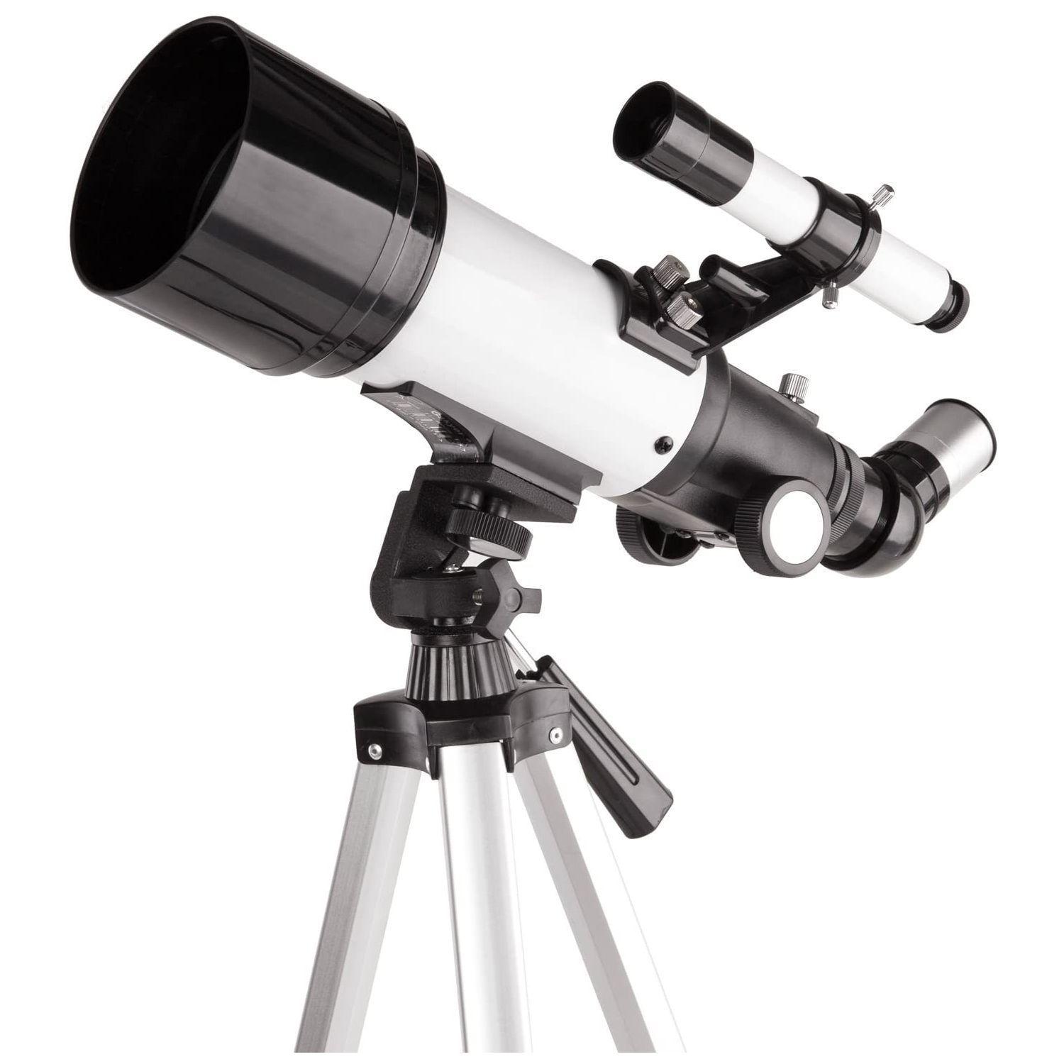 Telescopio Astronómico Portátil Con Trípode Lente óptica 70 mm-0