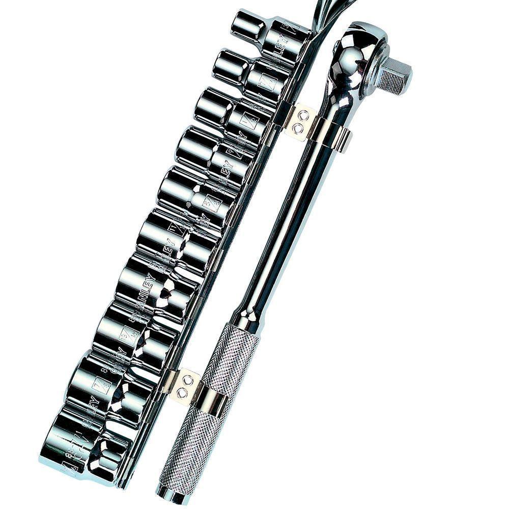 Juego De Dados Métrico Mando 1/2" 11 Piezas  86-734  Stanley-1