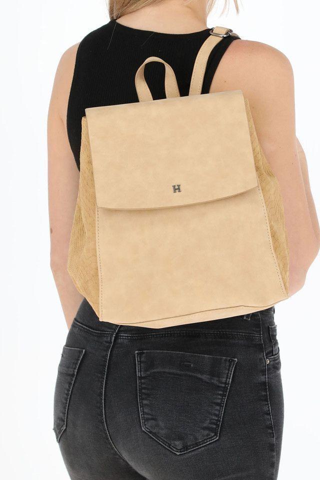 Mochila Beige Trigal Sandi Humana-3