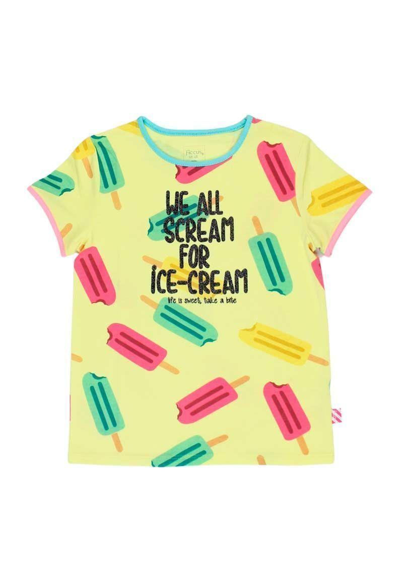 Polera Kids Niña Funny Ficcus-0