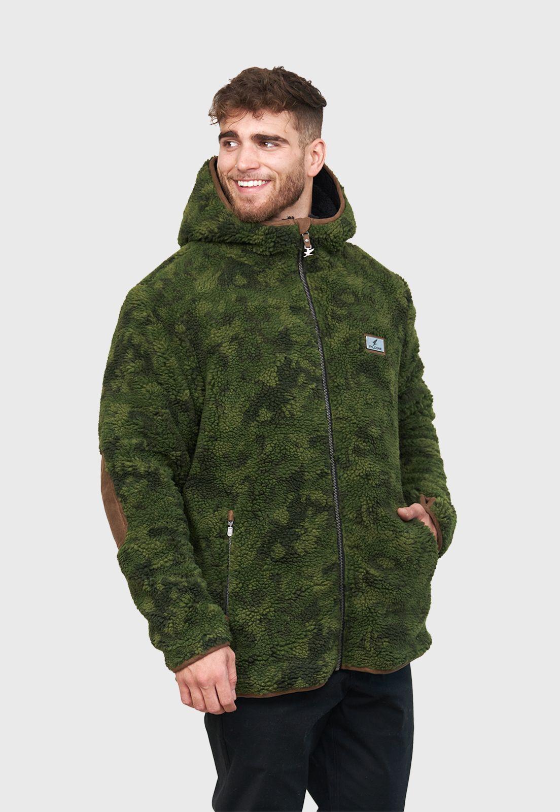 Chaqueta Chiporro Clásica Verde Hombre Falcone-1