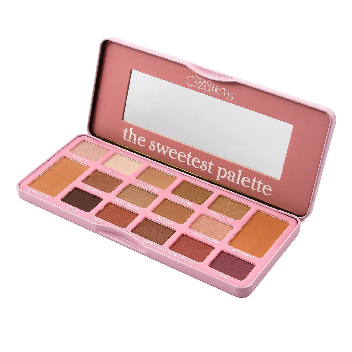 Pack Paleta de Iluminadores "Sweet Glow" + Paleta de Sombras “Sugar Sweet“ y "The Sweetest" de Beauty Creations-1