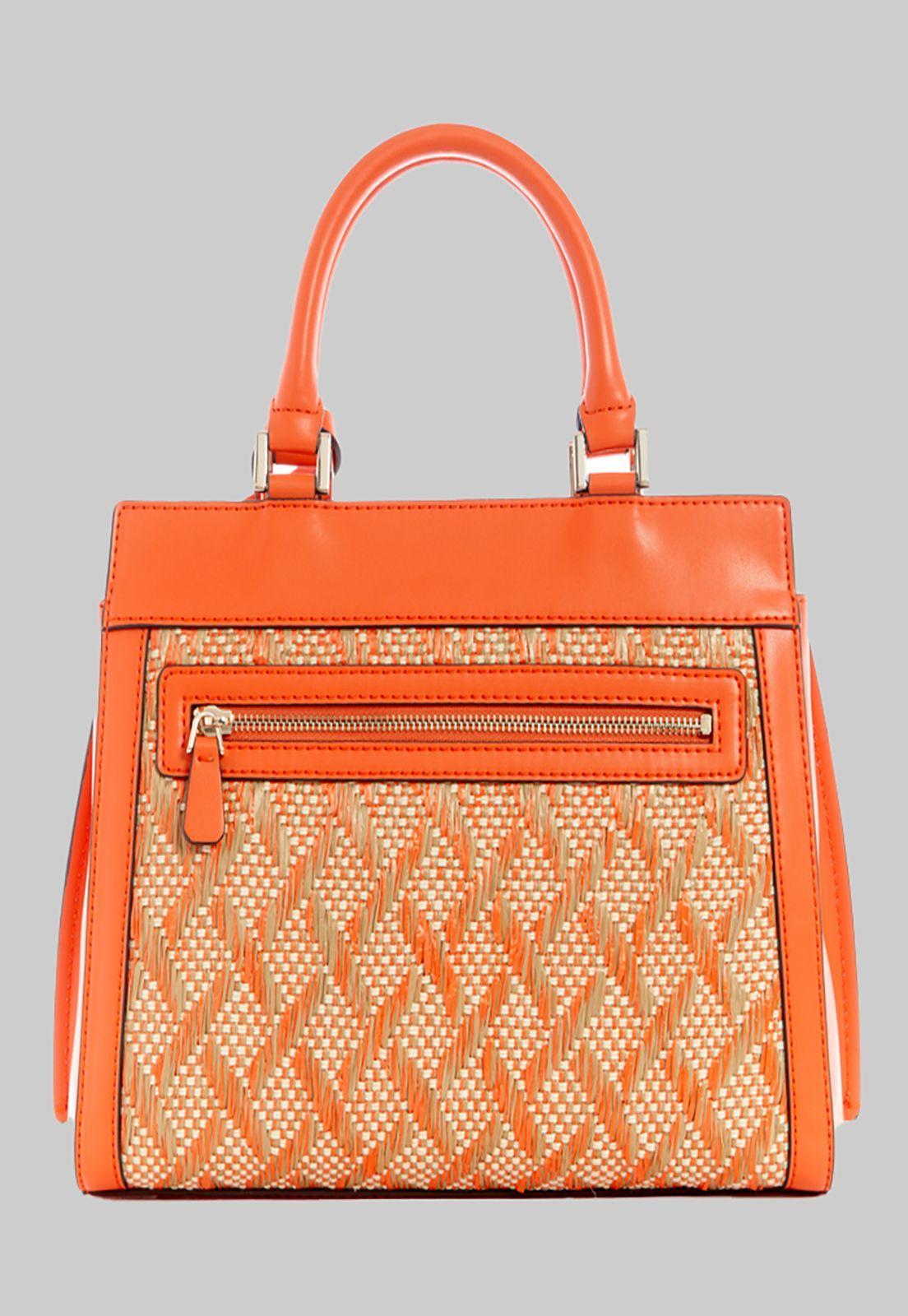 Cartera Guess Katey Luxury Satchel Ora Naranjo-2