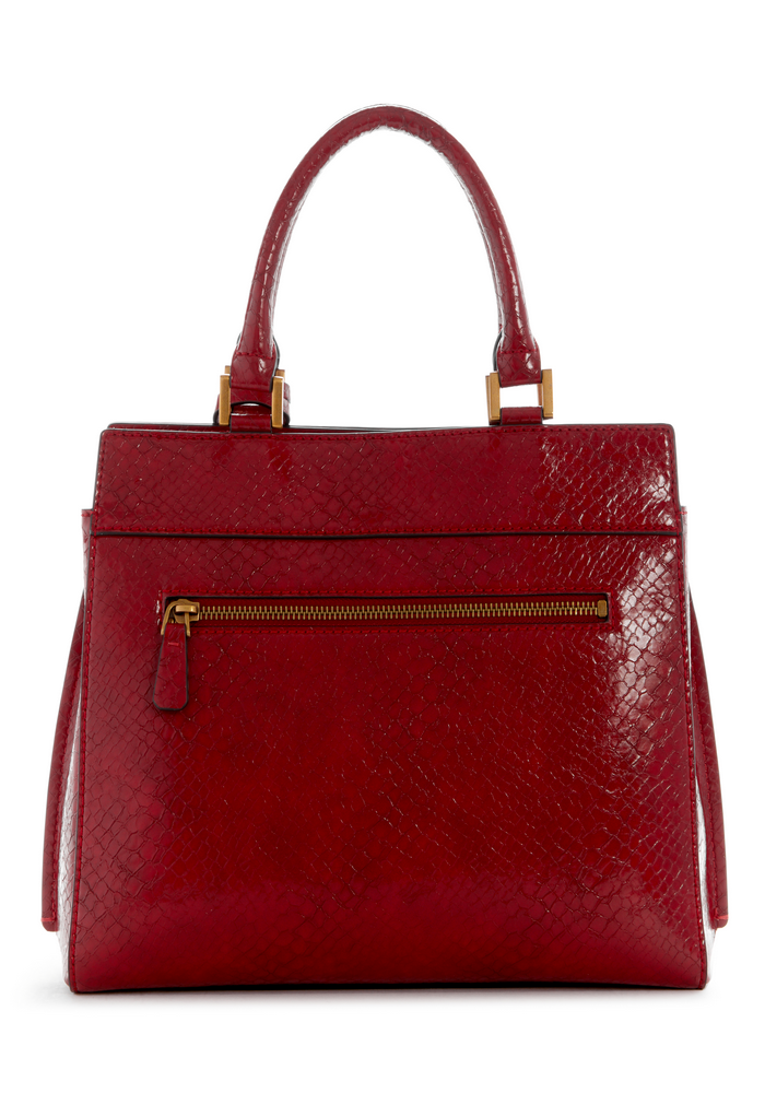 Cartera Katey Luxury Satchel Red Rojo Guess-2