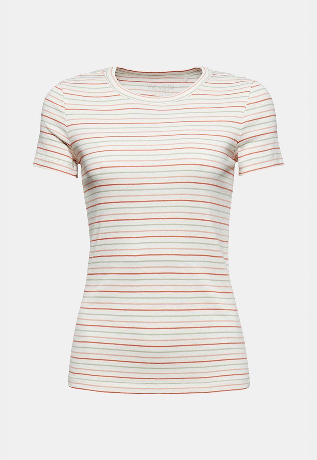 Polera Mujer Manga Corta A Rayas Esprit-3