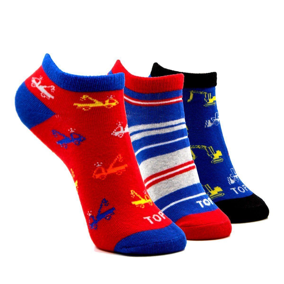 Calcetines Cortos Niños Pack 3 C3-0