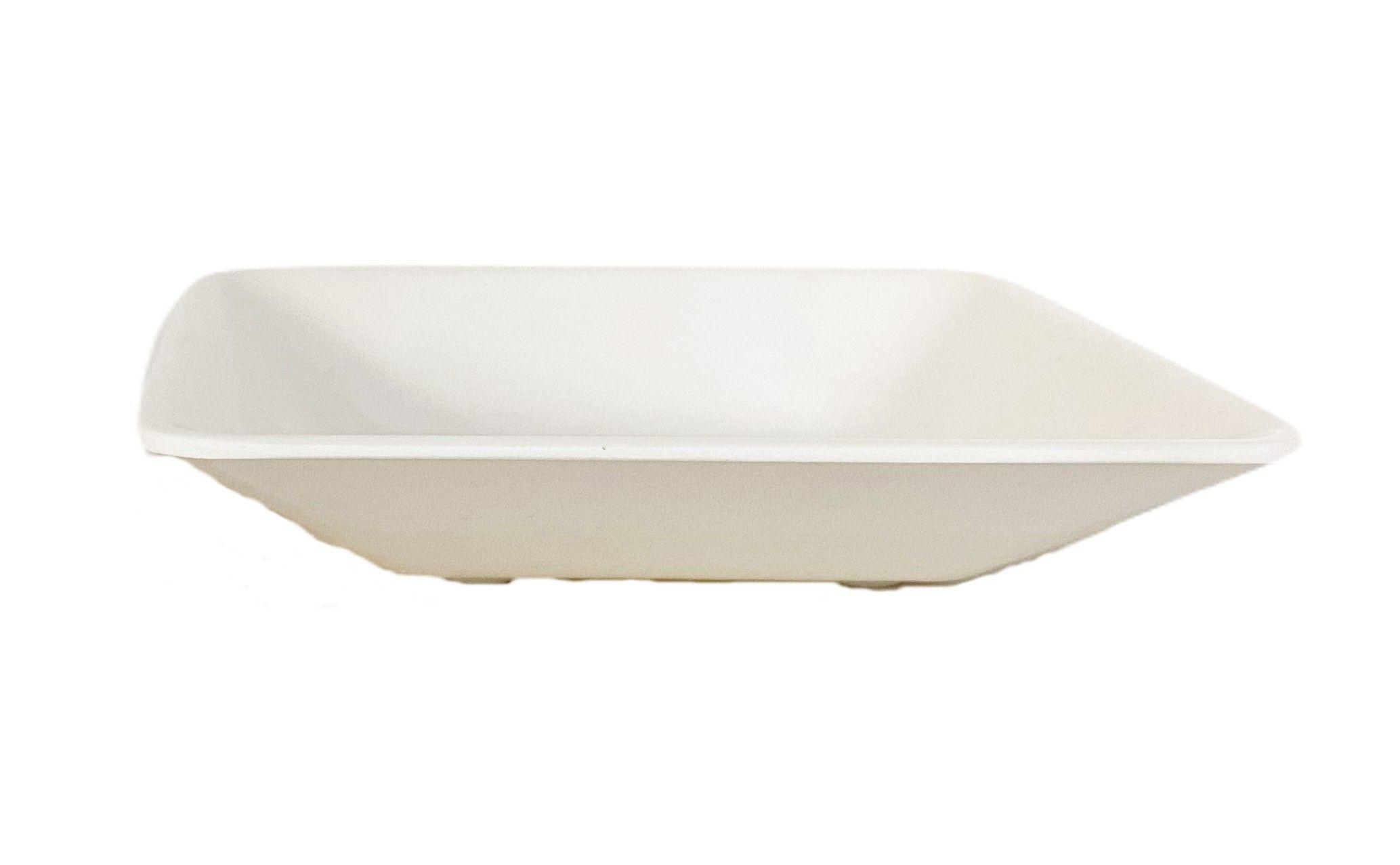 SET 4 MACETAS BIO C/PLATO CUADRAD BLANCO13,3X12,4-2
