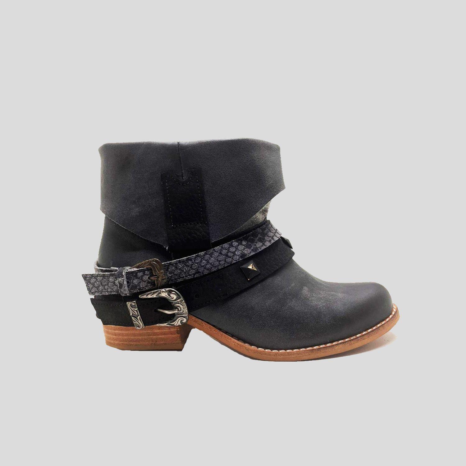 BOTA ARIZONA CUERO GRAFITO AMANO SHOES-0