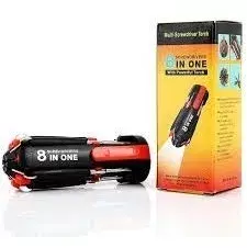 Destornillador 8 En 1 Con Linterna, Herramienta Multiuso-1