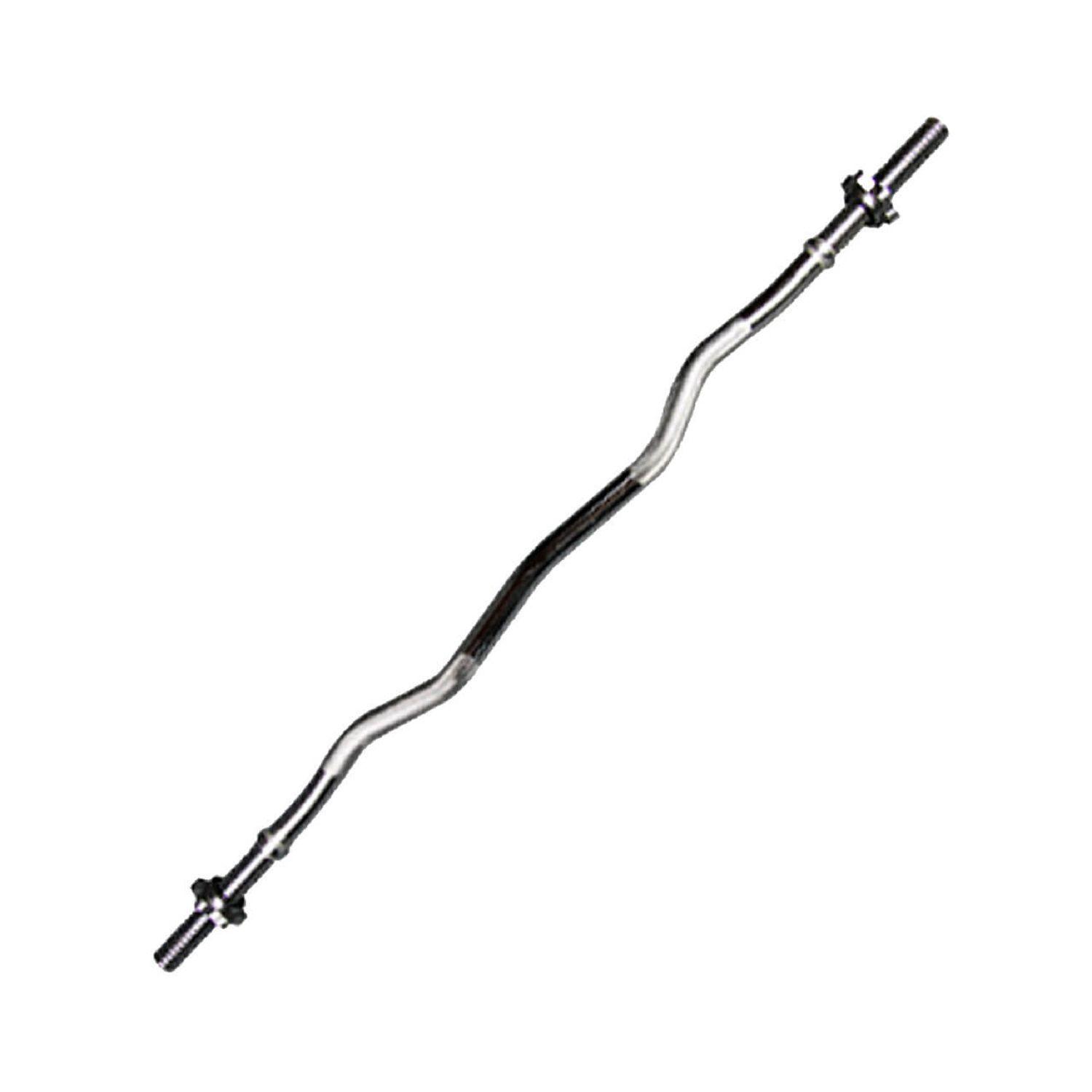 Barra Pre Olímpica Curva Z + 4 Disco Pro 5 KG-1