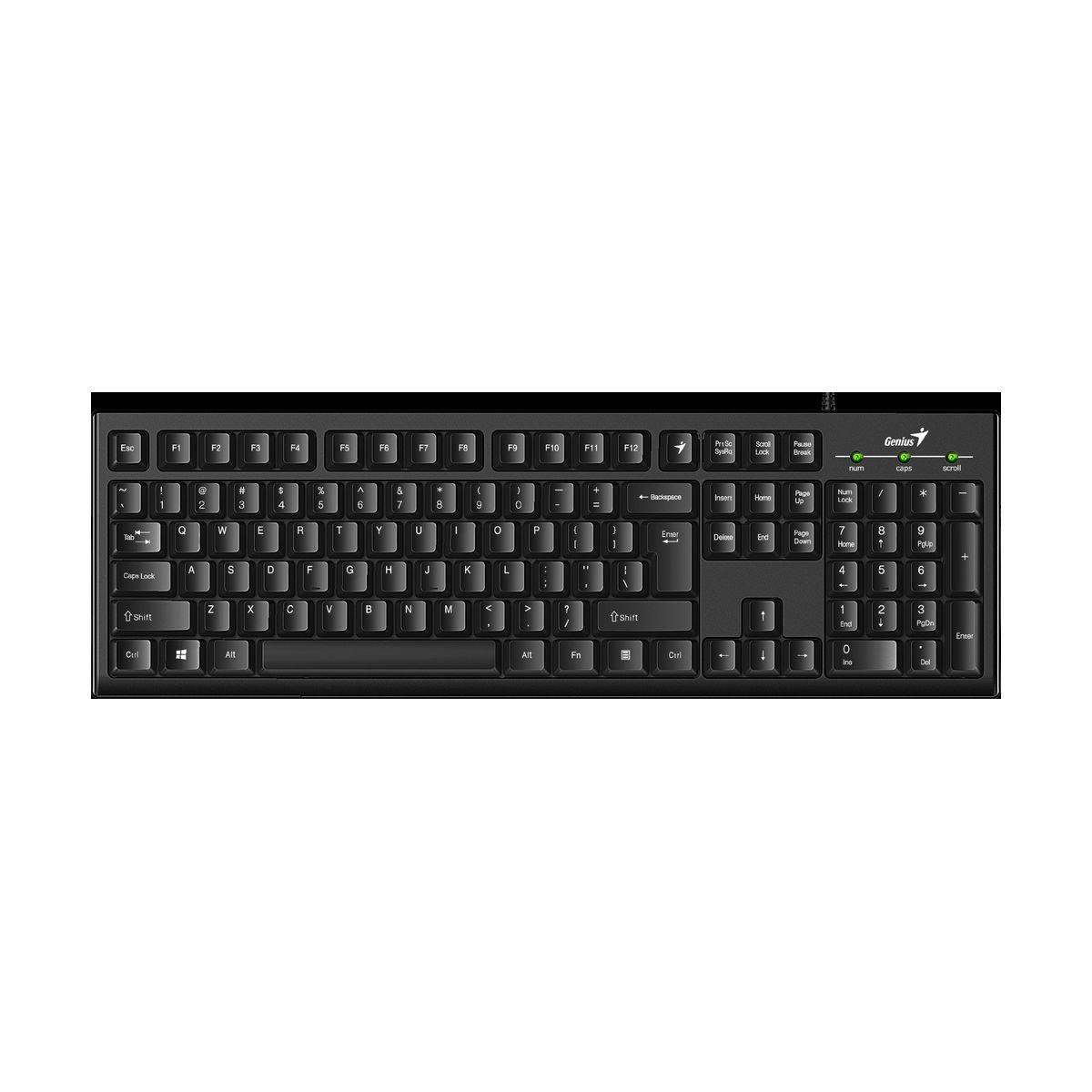 Teclado Genuis Smart KB-100 Alambrico Usb-3