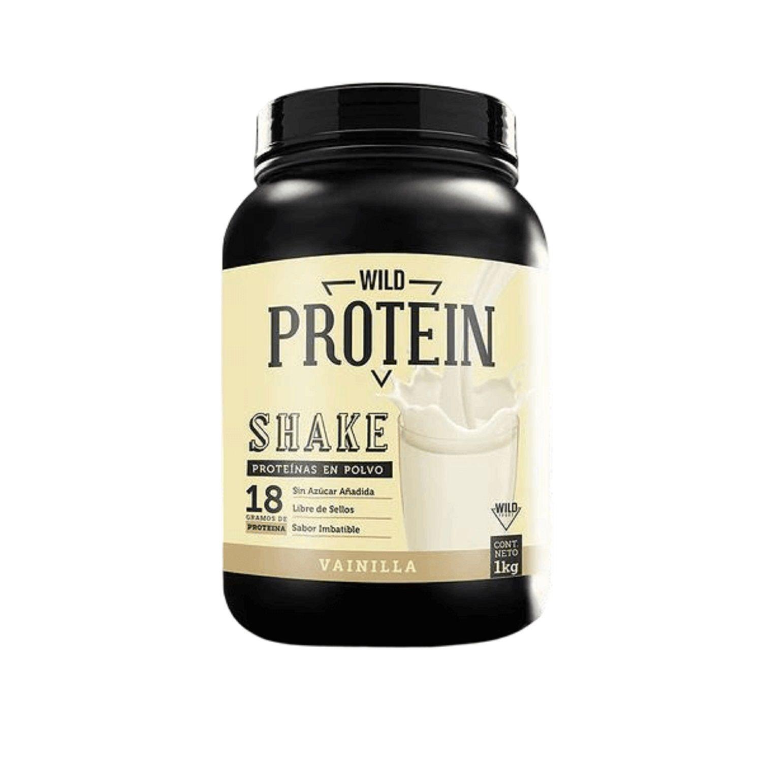Whey Shake Proteína en Polvo Vainilla 1kg-0