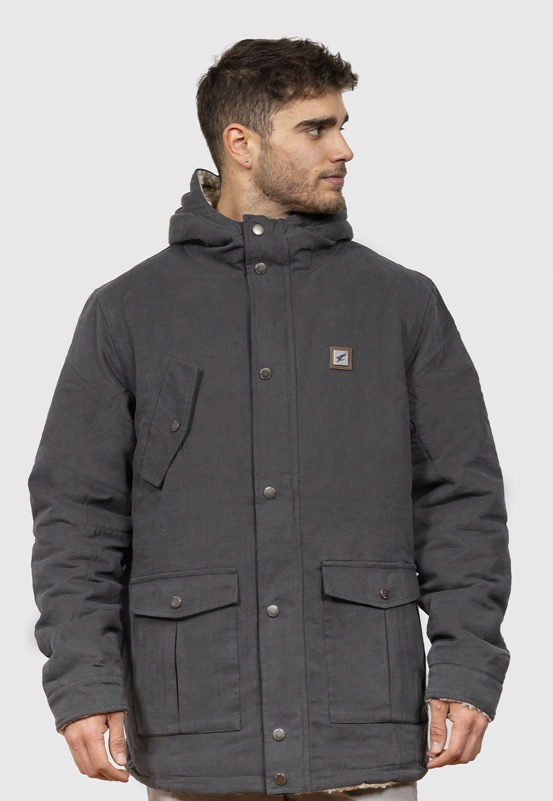 Chaqueta Canvas Reversible Woodstone-0