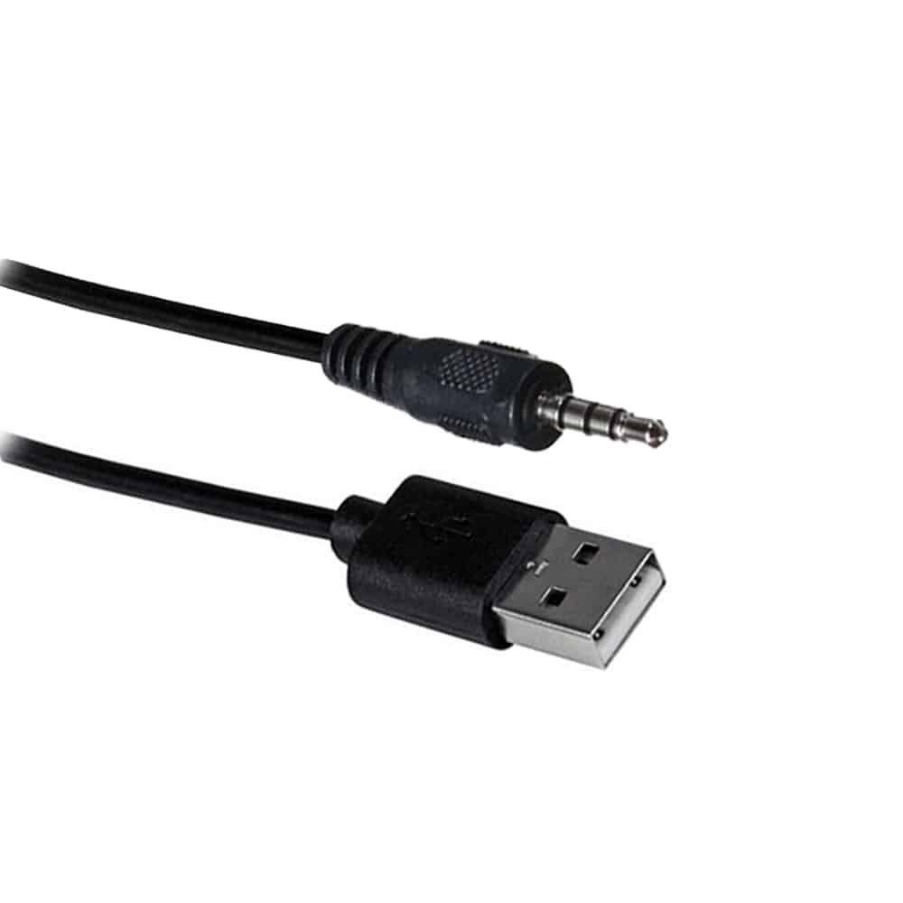Parlantes para PC Multimedia Speaker DHS-2111 – 6W, Auxiliar 3.5 + USB (Controlador de volumen por cable)-3