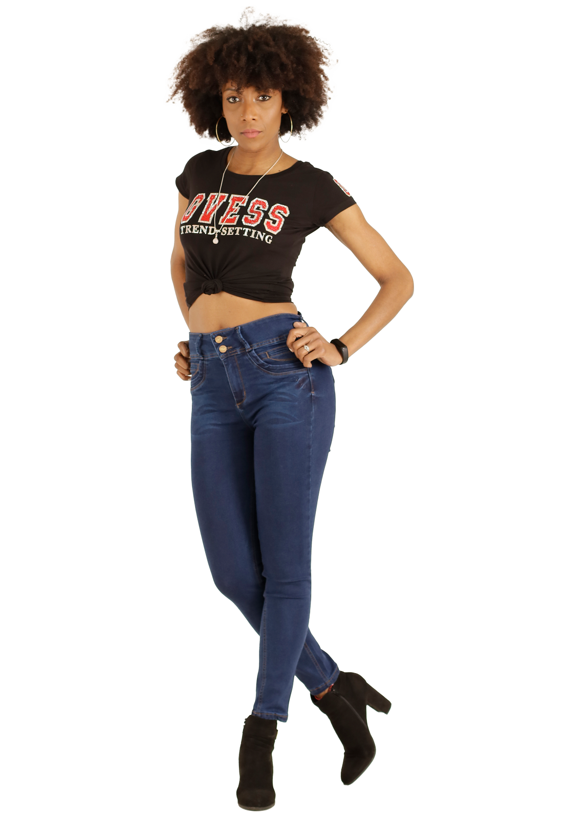 Jeans Sweet Zulia Blue Mujer -0