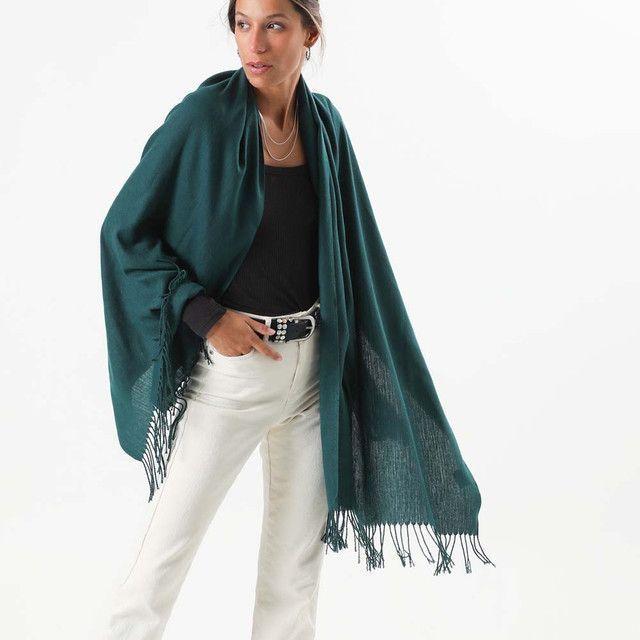 Pañuelo Liso Verde Esmeralda Humana-2